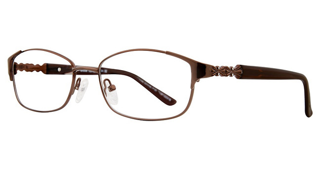 Global Optique Eyeglasses PB837 Shiny Brown