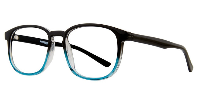 Affordable Designs Eyeglasses Campbell Black Blue