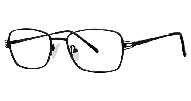 Modern Metals Eyeglasses Before black