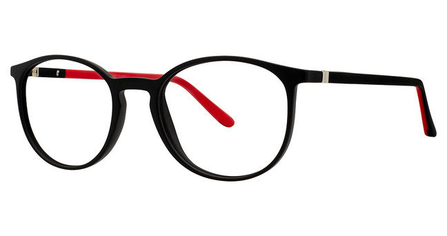 ModZ Eyeglasses Denton black matte/red