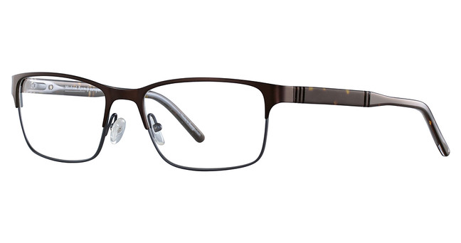 Michael Ryen Eyeglasses MR-264 Brown/Sky/2