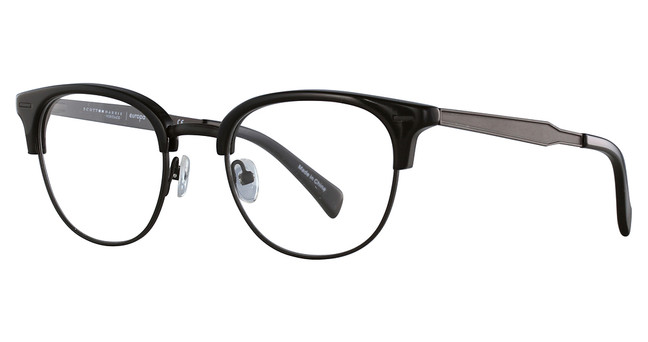 Scott Harris Vintage Eyeglasses Scott Harris VIN-40 Black/Matte Black/3