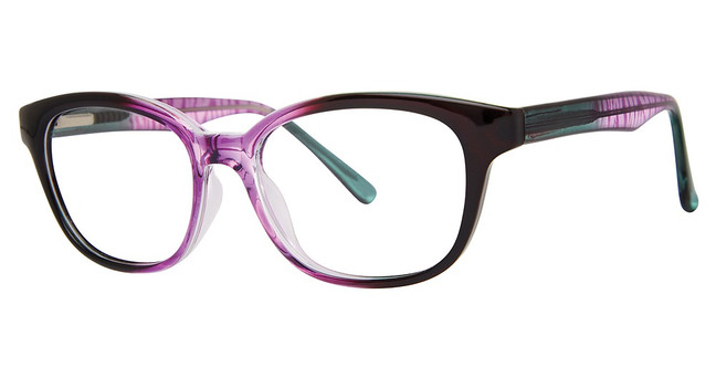 Modern Plastics II Eyeglasses Liquid Jade/Purple