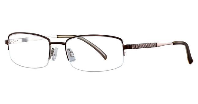 Takumi Eyeglasses TK1081 Satin Brown & Shiny Steel/10