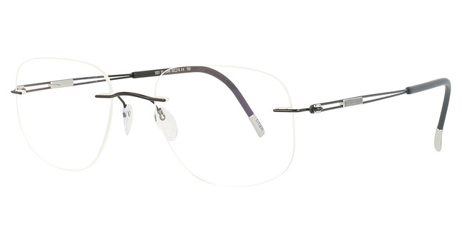 Silhouette Eyeglasses 5521 EQ black lightening/9040