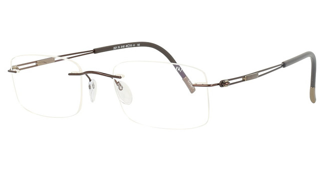Silhouette Eyeglasses 5521 FA chestnut brown/6140