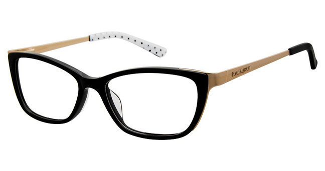 Isaac Mizrahi New York Eyeglasses IM 30030 Black/BK