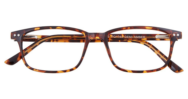 Parade Eyeglasses 1763 Demi Amber