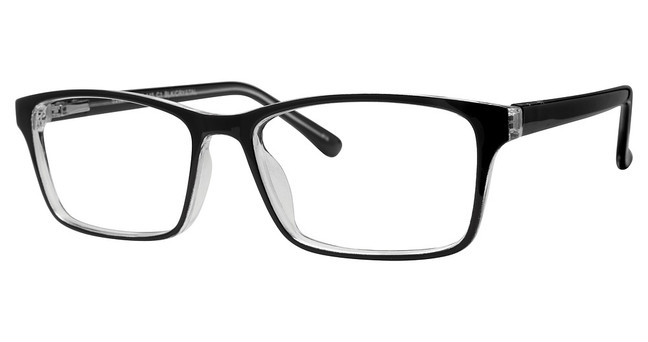 Smart Eyeglasses SMART S2821 Black/Crystal/C1