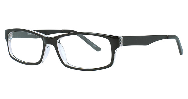 Elements Eyeglasses EL-286 Black/Crystal/2