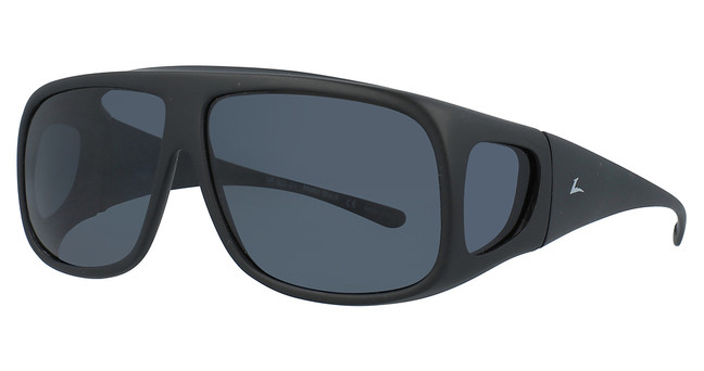 Hilco Eyeglasses LEADER FITOVER: ARCHER Matte Black