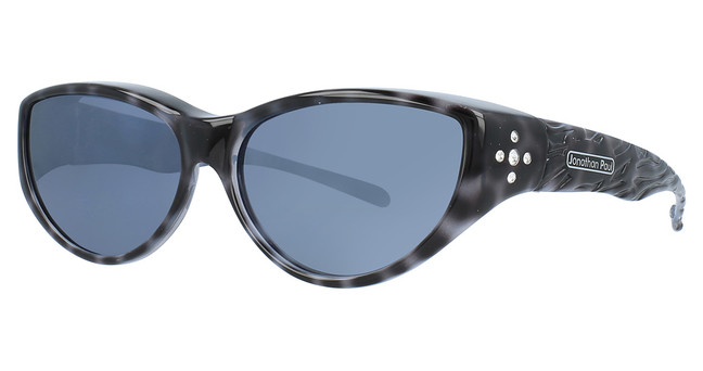 Jonathan Paul® Fitovers Eyeglasses Chic Kitty style Purple Cheetah