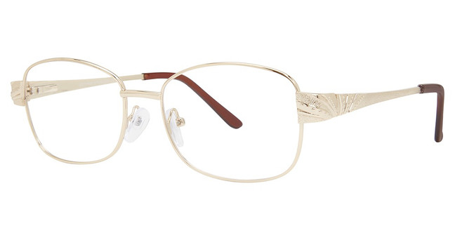 Gotham Eyeglasses Gotham Premium Steel 26 Gold
