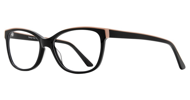 Global Optique Eyeglasses PB847 BLACK/PINK