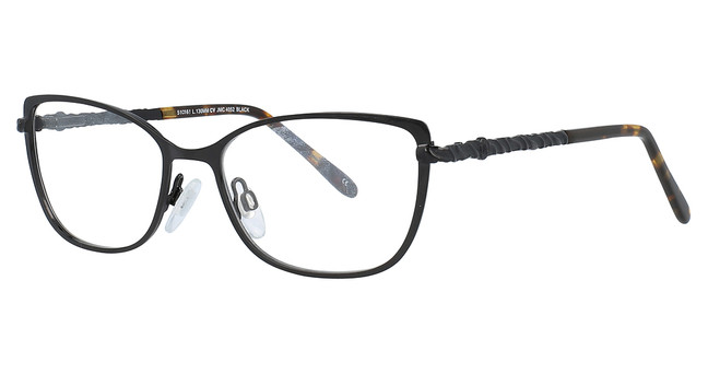 Jessica McClintock Eyeglasses 4052 BLACK