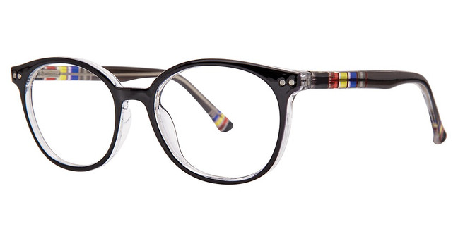 Modern Plastics II Eyeglasses Teagan black/crystal