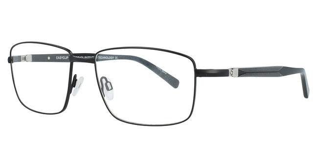 Easyclip Eyeglasses EC470 Satin Black/90