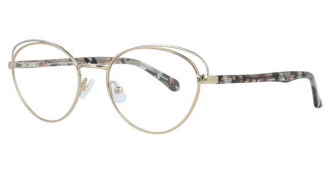 Easyclip Eyeglasses EC501 Satin Gold & Silver/10