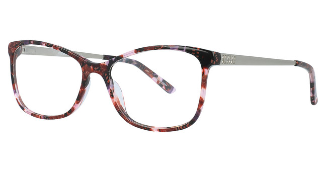 Marie Claire Eyeglasses 6253 BURGUNDY MARBLE
