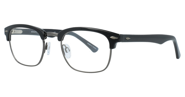 Elements Eyeglasses EL-340 Black/Dark Gunmetal/2