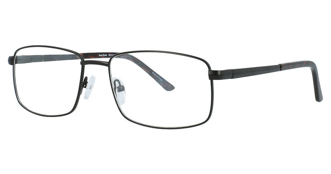 Continental Optical Imports Eyeglasses Exclusive 214 Satin Black