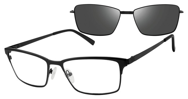 REVOLUTION Eyeglasses HURON BLACK/BLK