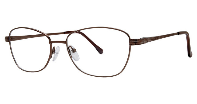 Modern Metals Eyeglasses Aware matte brown