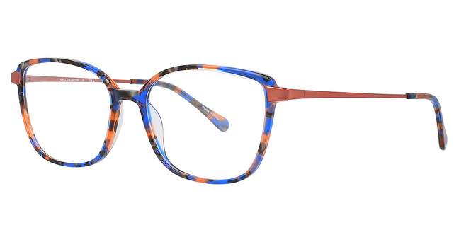 iChill Eyeglasses C7011 Blue & Salmon/50