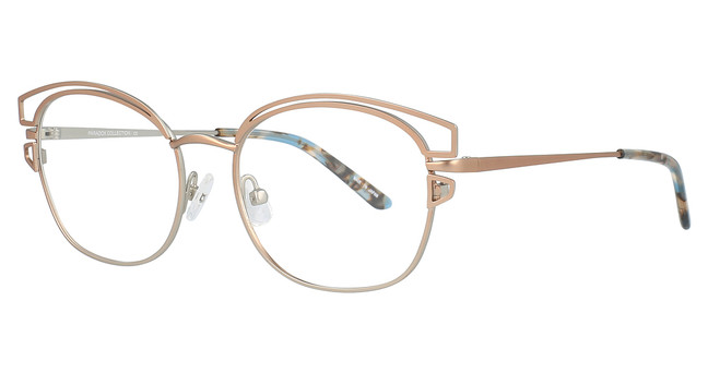 Paradox Eyeglasses P5058 Matt Beige & Light Steel Gradient/10