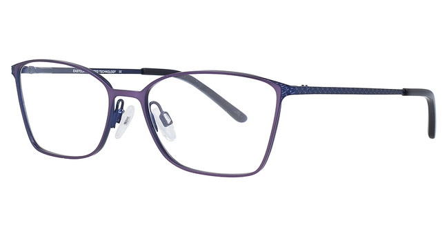 Easyclip Eyeglasses EC507 Satin Purple & Dark Blue/50