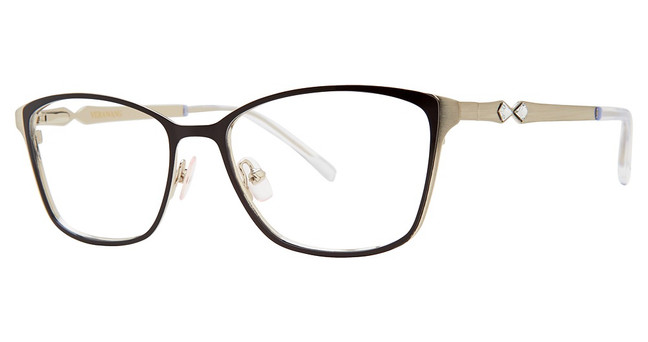 Vera Wang Eyeglasses Taja Black Silver/BK