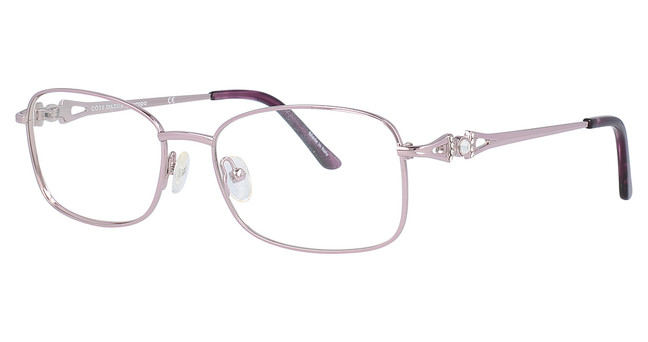 Cote d Azur Eyeglasses CDA 278 Soft Pink/3