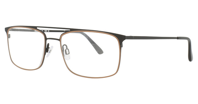 Esquire Eyeglasses 1580 BLACK/BROWN