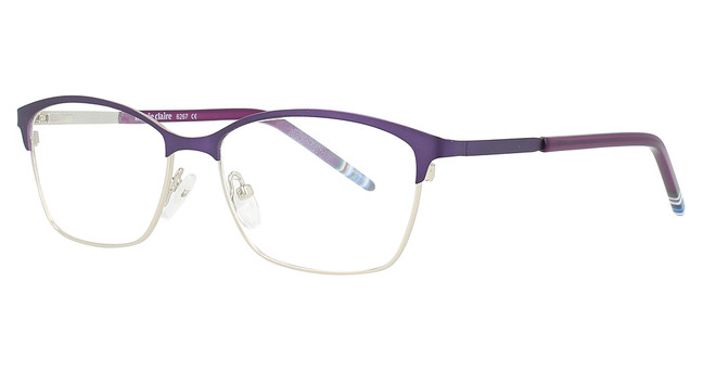 Marie Claire Eyeglasses 6267 MATT PURPLE/SILVER