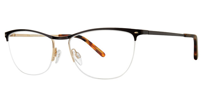 Via Spiga Eyeglasses Via Spiga Jordana Black/Gold/500