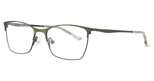 Karen Kane Eyeglasses Sweet Orange Olive