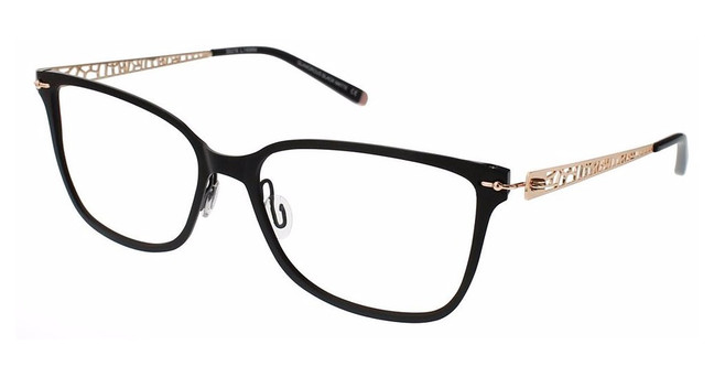 Aspire Eyeglasses Glamorous BLACK MATTE
