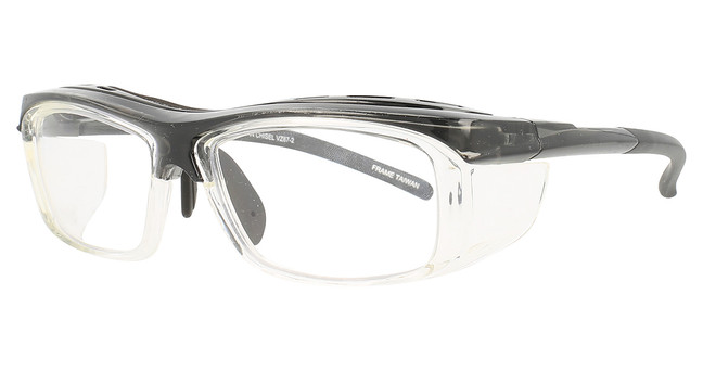 JOURNEYMAN Eyeglasses JM-CHISEL SMOKE/CRYSTAL