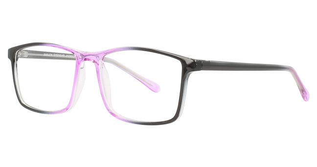 Broadway Eyeglasses Jackson Grey/Purple Fade