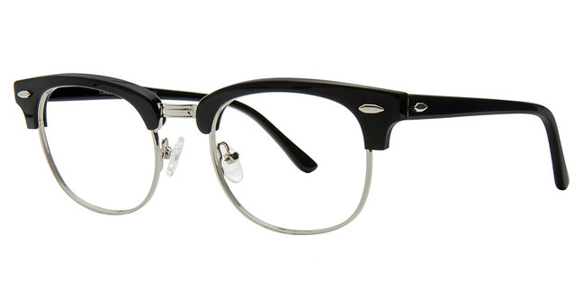 Times Square Eyeglasses Stars Black/Silver