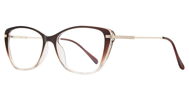 Eye Q Eyewear Eyeglasses SW454 BROWN-FADE/BROWN