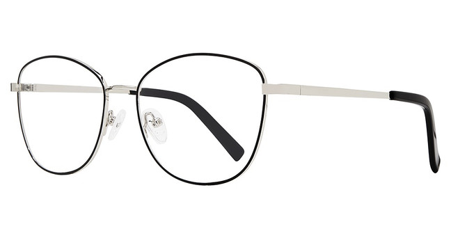 Eye Q Eyewear Eyeglasses QUEENSBURY BLACK/BLACK