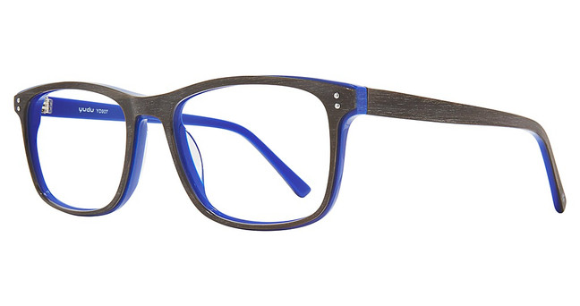 Eye Q Eyewear Eyeglasses YD907 BROWN/BLUE/BROWN