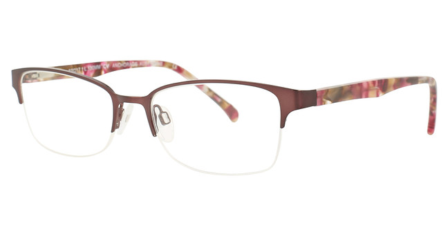 ClearVision Eyeglasses Anchorage AUBERGINE