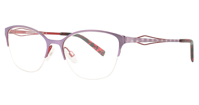 Easyclip Eyeglasses EC521 Shiny Light Gold & Brown/30