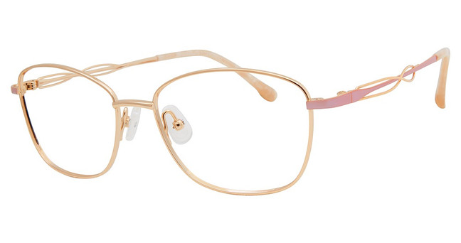 Mademoiselle Eyeglasses MADEMOISELLE MM9279 Gold/Pink/C1