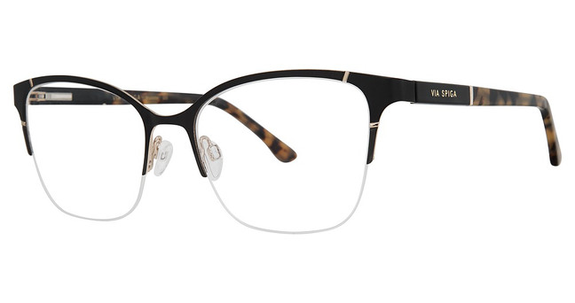 Via Spiga Eyeglasses Via Spiga Brunetta Black/500