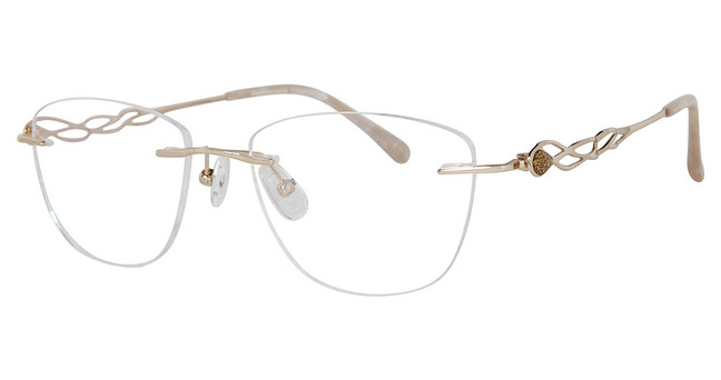 Mademoiselle Eyeglasses MADEMOISELLE MM9277 Gold/C1