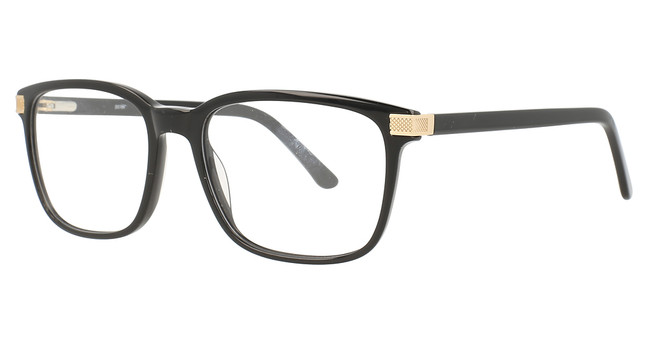 DICAPRIO Eyeglasses DC184 BLACK/GOLD