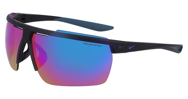 Nike Eyeglasses NIKE WINDSHIELD M CW4663 (525) MT GRAND PURPLE/TURQUOISE MIRR/525